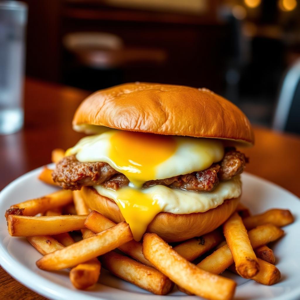 Pork Roll, Egg & Cheese